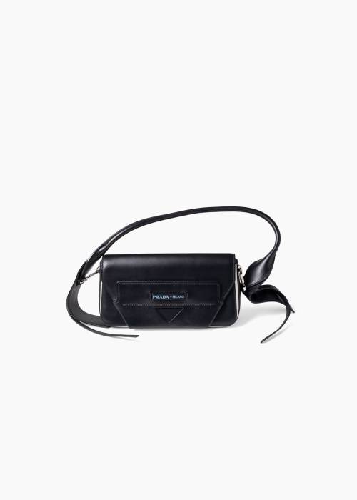Sac Manuelle en cuir noir
