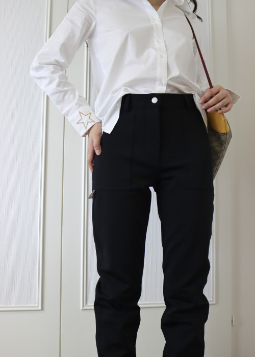 Pantalon noir Louis Vuitton