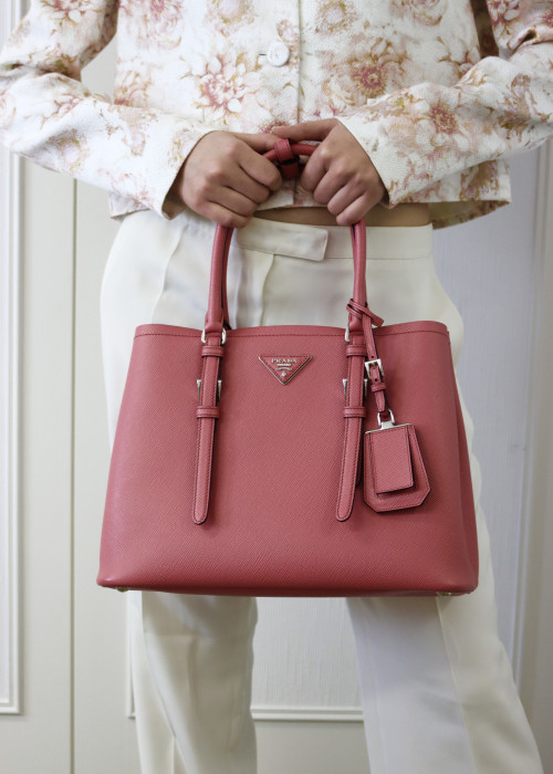 Prada Handtasche aus rosafarbenem Leder