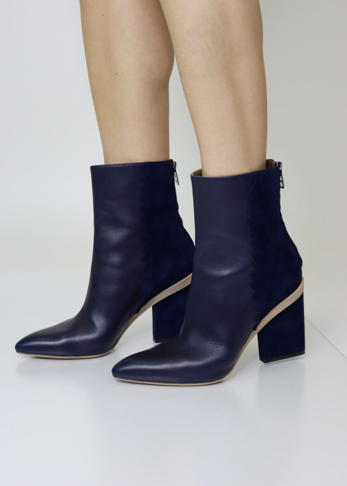 Hermes leather boots