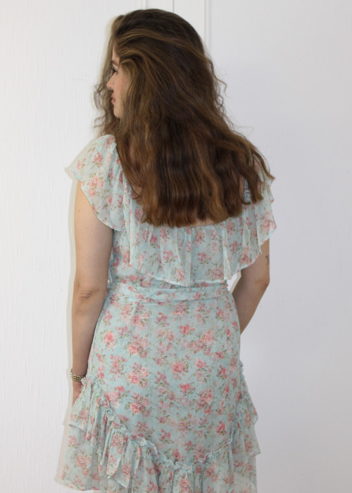 Alessia Zamattio - Floral dress