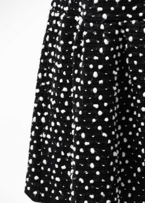 Robe noire en coton