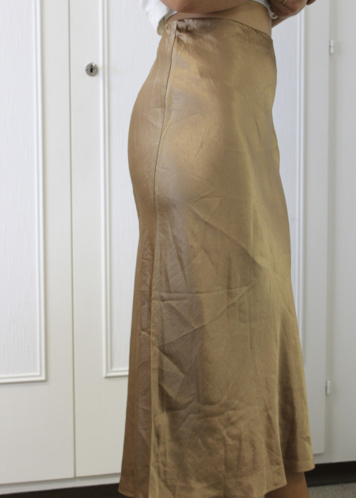 Vince - Brown satin skirt