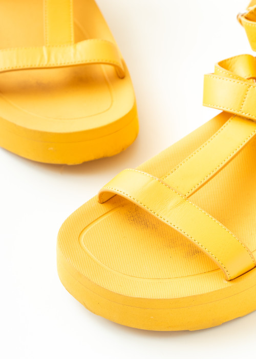 Enid Yellow Itauba Sandals