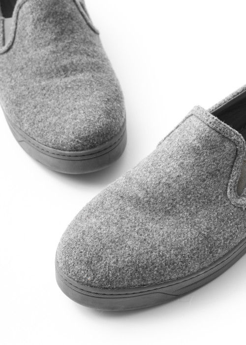 Sporty wool sneakers