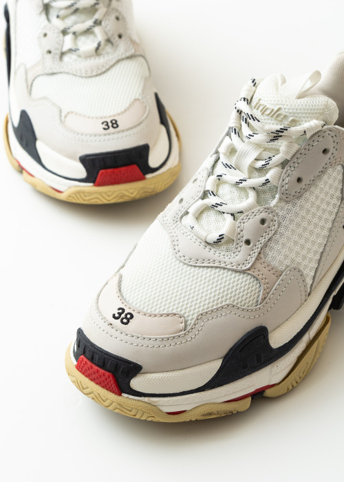 Sneakers Triple S blanches