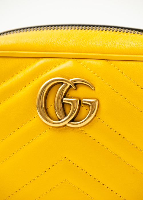 Sac Mini GG Marmont jaune