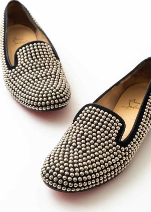 Studded loafers