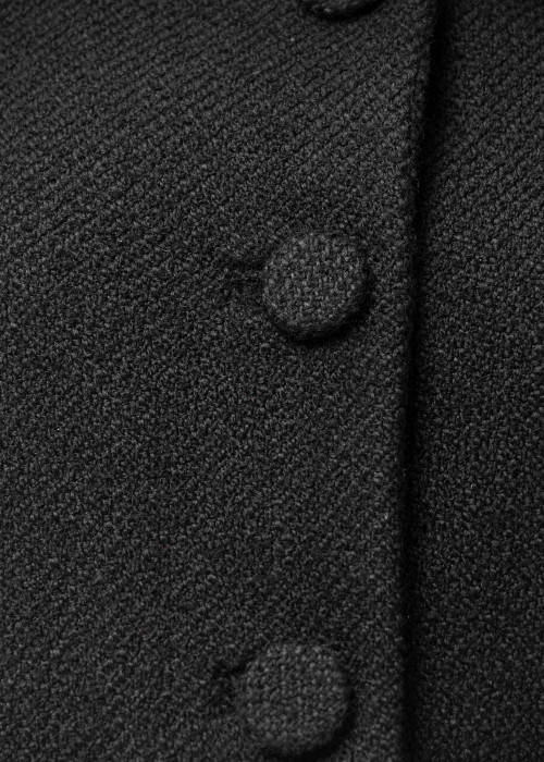 Black wool jacket