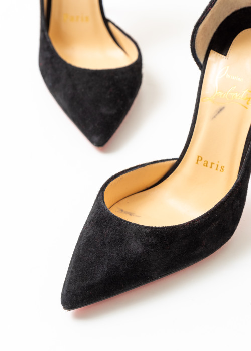 Iriza Pumps schwarz aus Leder