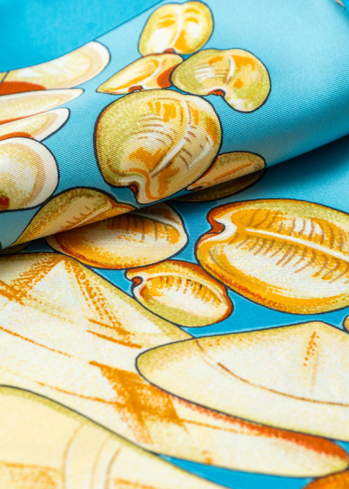 Carré "Rocaille II" en soie