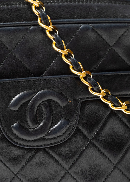 Sac Camera vintage noir