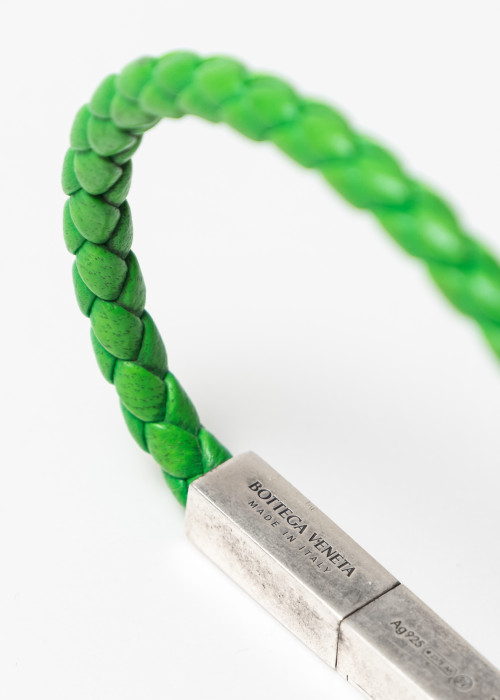 Bracelet en cuir tressé