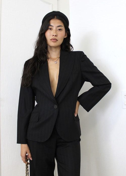 Gestreiftes Kostümset