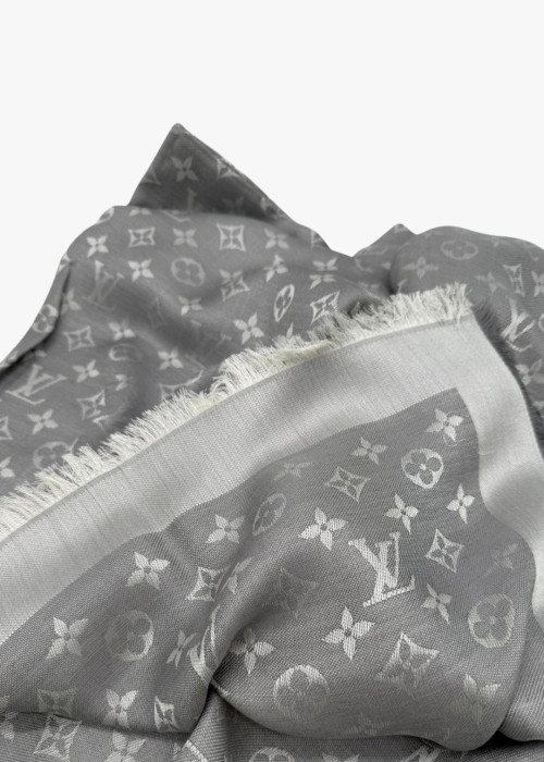 Châle laine et soie