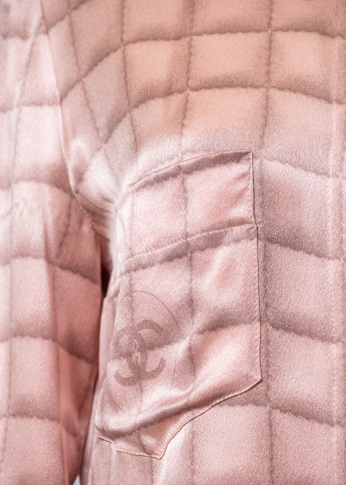 Robe-chemise à carreaux