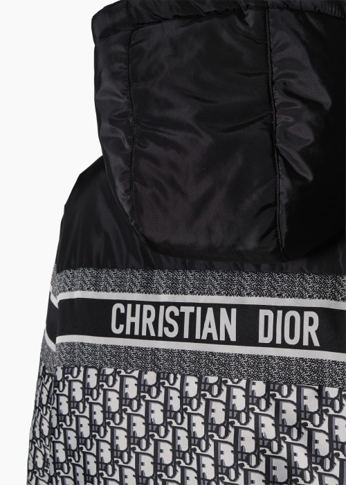 Doudoune courte réversible