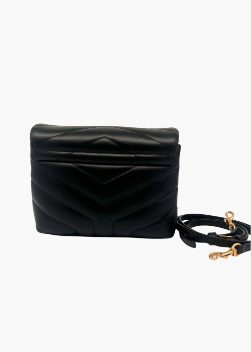 Sac Loulou Toy en cuir noir