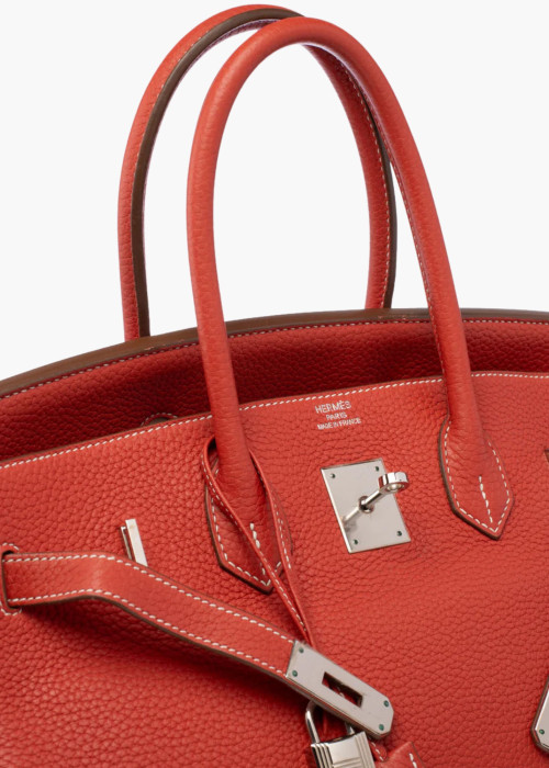 Birkin​​​ ​​​35​​​ ​​​"Eclat"​ ​en​​​ ​​​veau​​​ ​​​Taurillon​ ​Clémence​​​ ​​​Rouge​ ​Sanguine