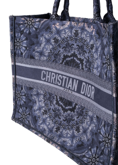 Sac Book Tote Large bleu marine