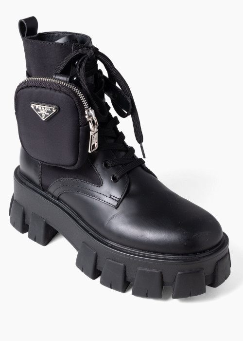 Bottes Monolith cuir & Re-Nylon