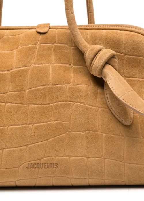 Soft linen bowling bag ‘Le turismo’