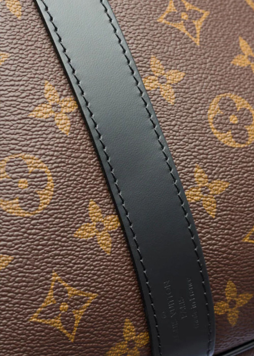 Keepall 55 Umhängetasche aus Monogram Macassar-Canvas
