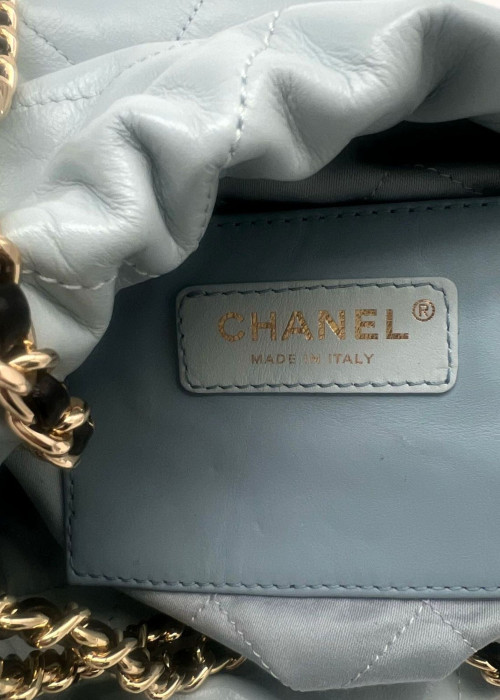 Chanel 22 Mini Bag in Sky Blue