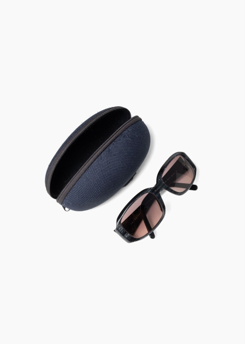 Rechteckige Sonnenbrille