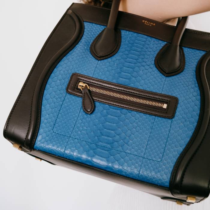 Python handbag Celine