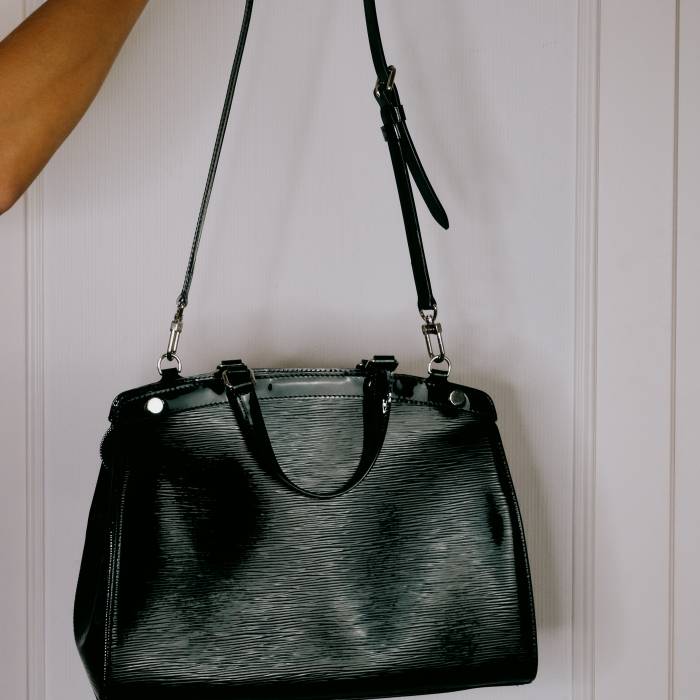 Louis Vuitton leather handbag epi Louis Vuitton