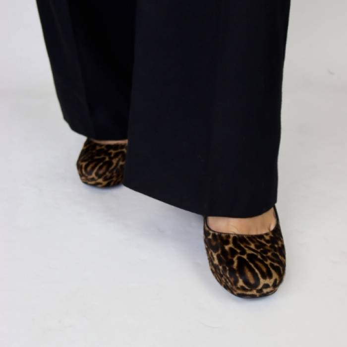 Leopard print heels Prada