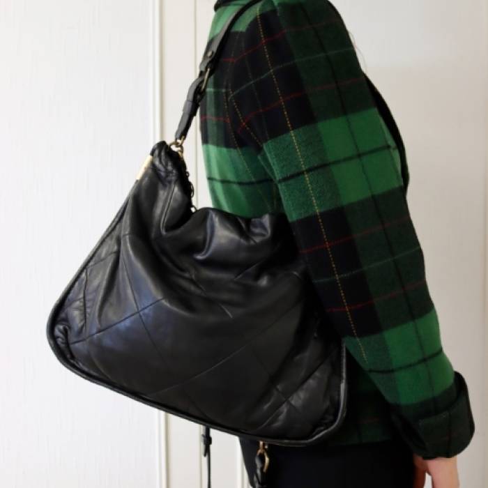 Lanvin-Tasche aus schwarzem Leder Lanvin
