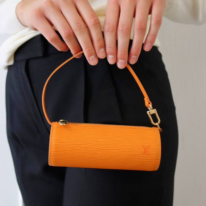 Orangefarbene Schmetterlingstasche von Louis Vuitton Louis Vuitton
