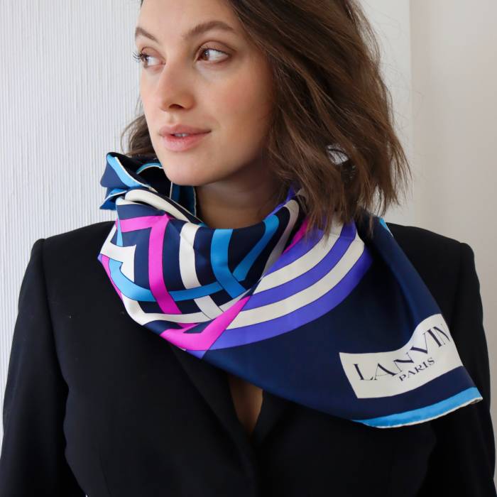 Lanvin silk scarf Lanvin