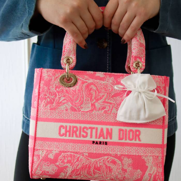 Lady Dior pink bag Dior