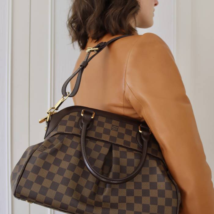 Louis Vuitton Trevi brown bag Louis Vuitton