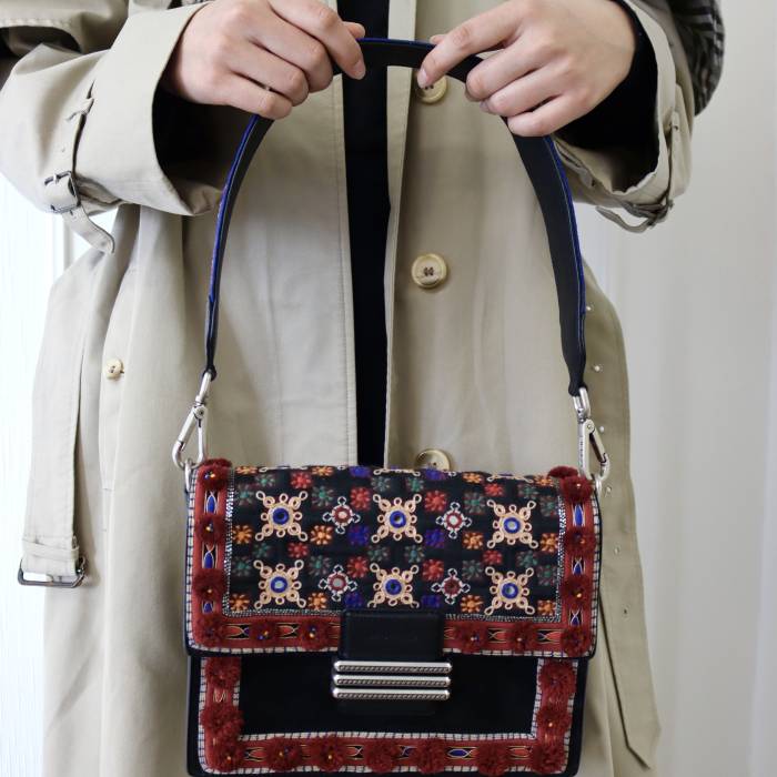 Etro bag with colorful patterns Etro Milano