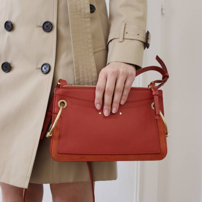 Chloé bag in suede and leather Chloé