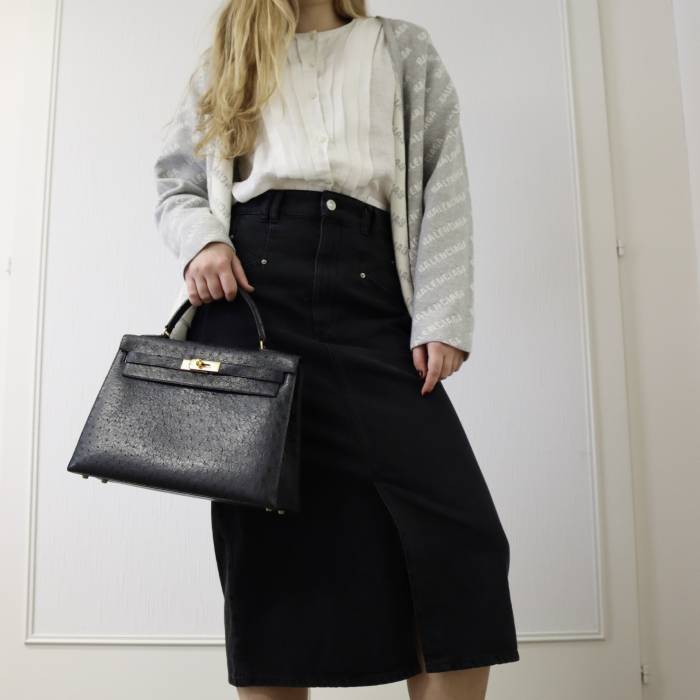 White shirt with pleated effect Celine