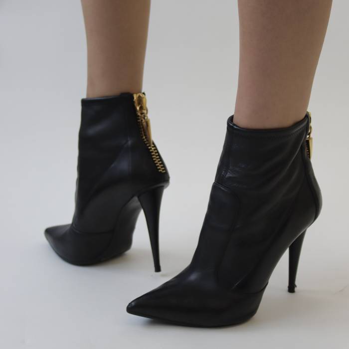 Black boots with heels Giuseppe Zanotti