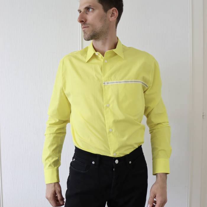 Yellow cotton shirt Hermès