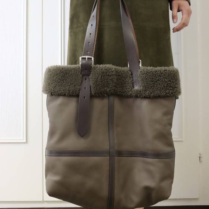 Sheepskin bag Hermès