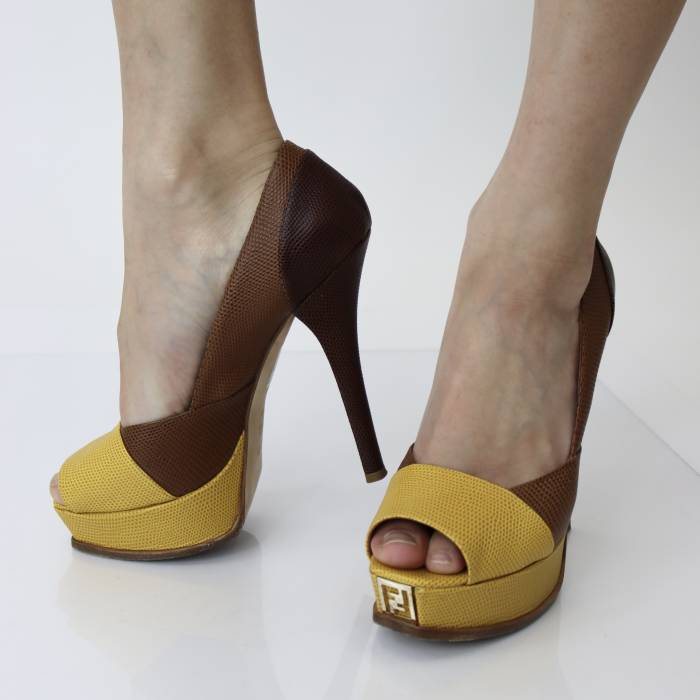 Heeled sandals Fendi