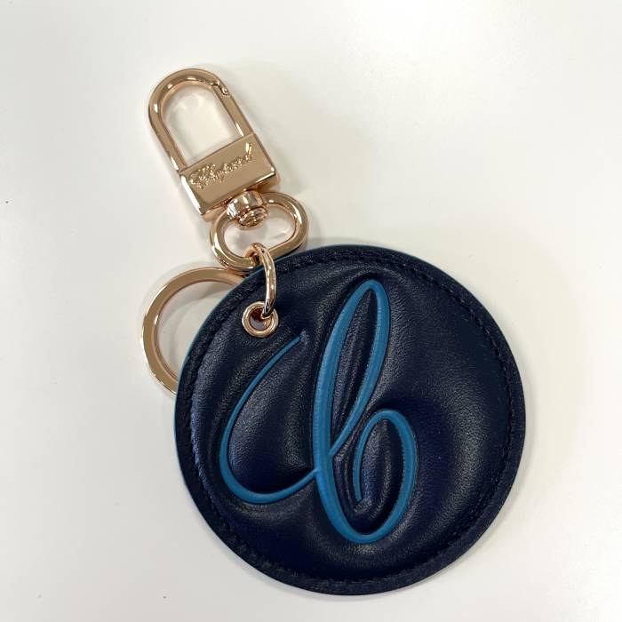 Blue leather key ring Chopard