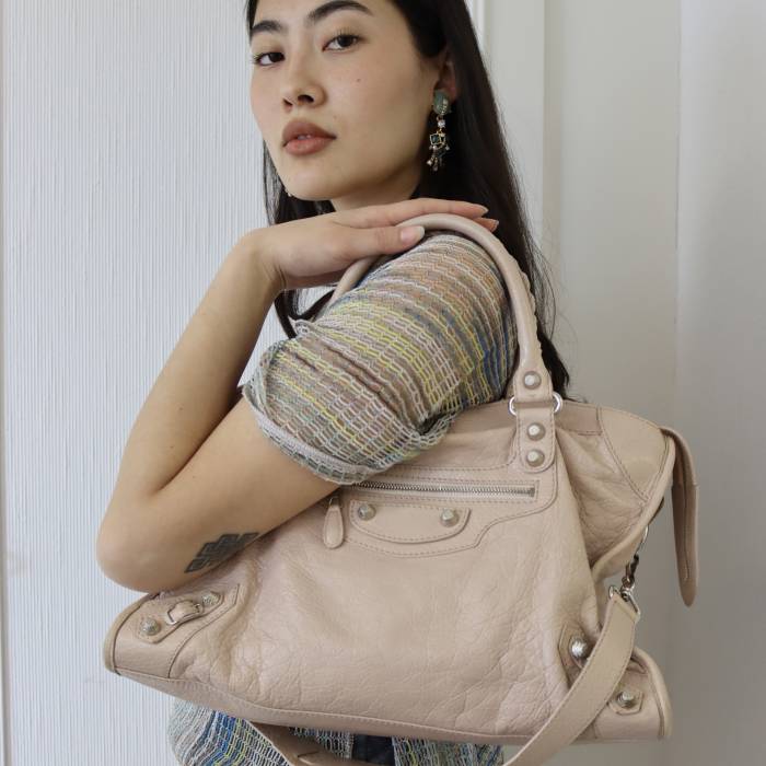 Classic City Handbag pink Balenciaga