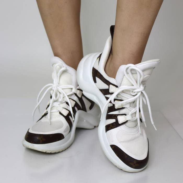 Monogrammed fabric Archlight trainers Louis Vuitton