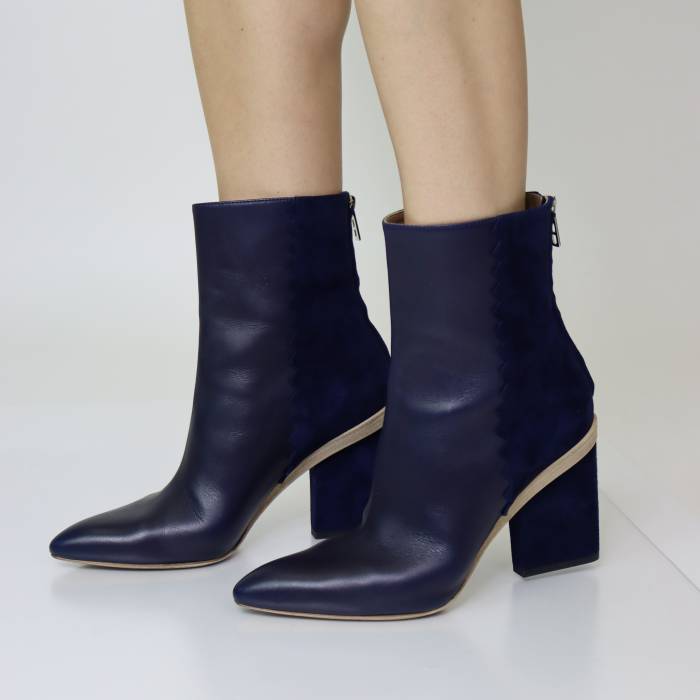 Hermes leather boots Hermès