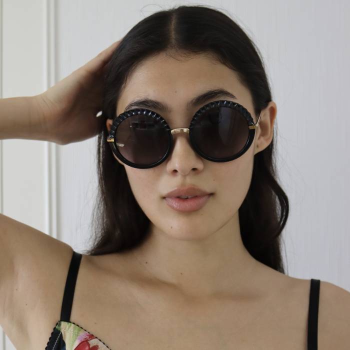 Runde Sonnenbrille Dolce & Gabbana