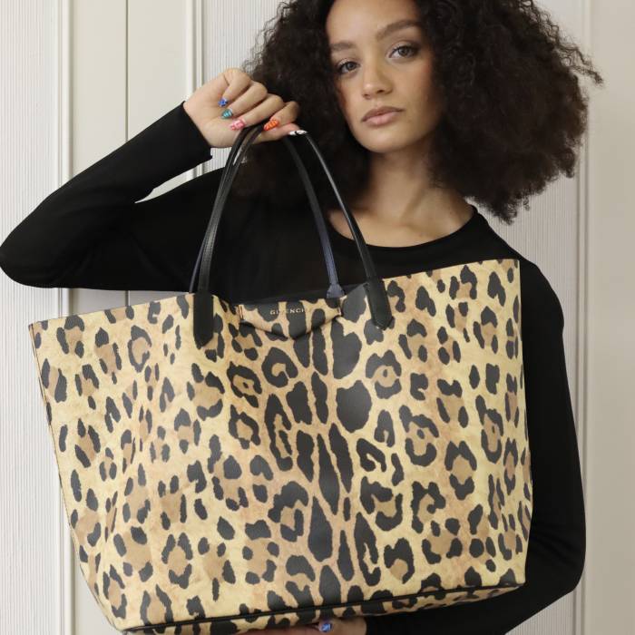 Leopard print tote bag Givenchy